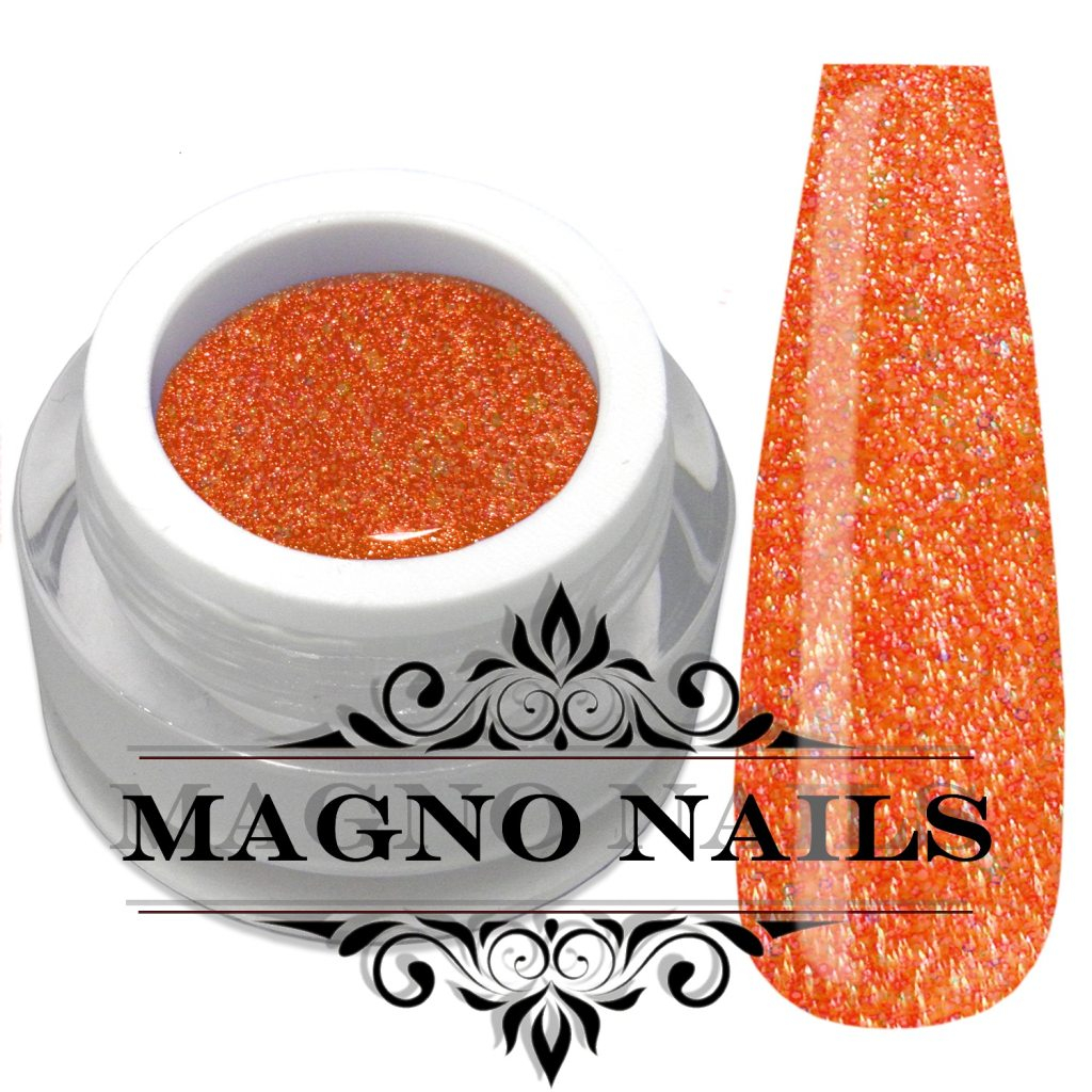 UV Gel - 4417 - Disco Glam Gel - Neon Orange